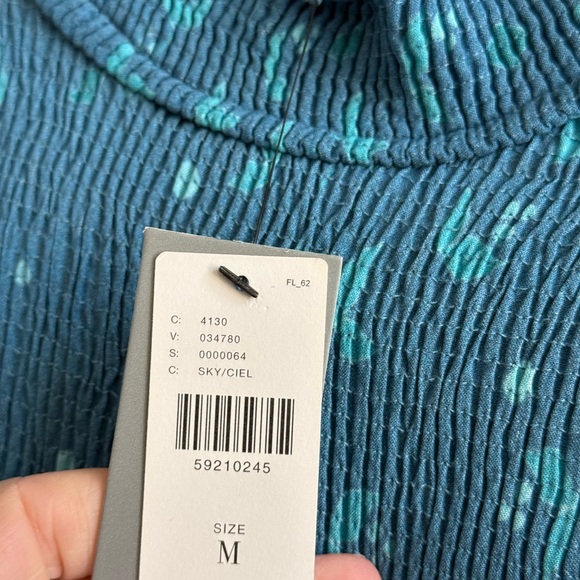 Anthropologie blank Laura smocked maxi - Picture 2 of 4